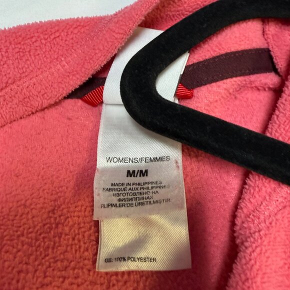 The North Face Women’s 1/4 Zip Fleece Pullover Pink Medium EUC - Picture 5 of 9